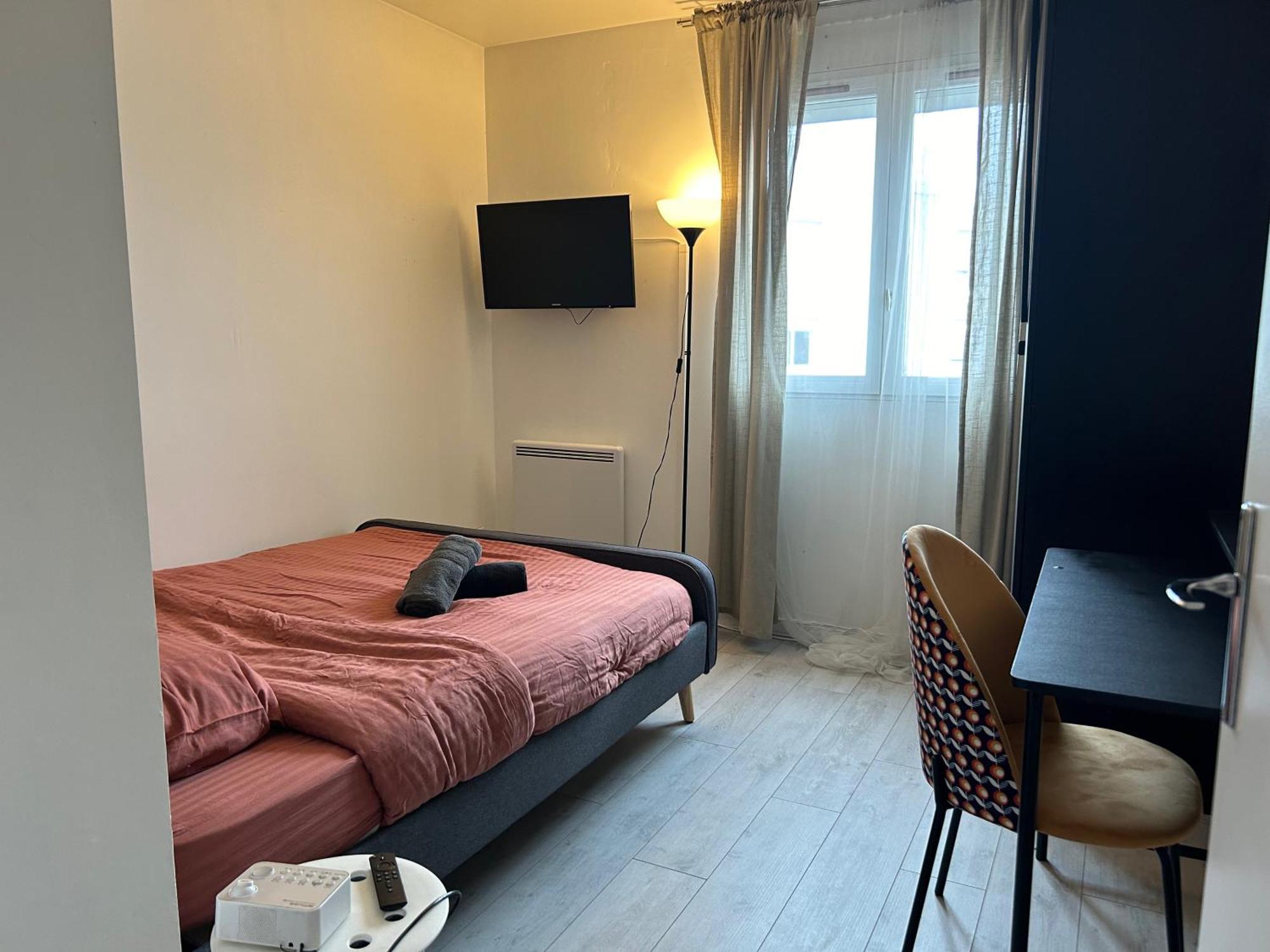 Appartement - Proche Rer - 2 Chambres & 4 Lits Double - Paris Orly Courcouronnes Ngoại thất bức ảnh